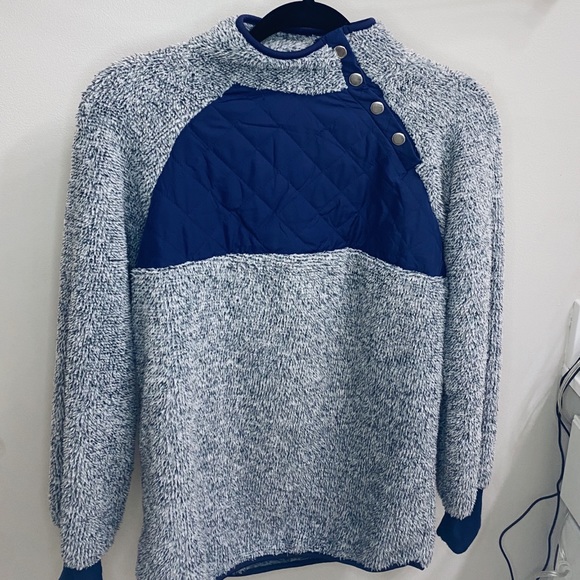 Navy Blue Sherpa - Picture 1 of 6